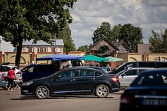 Biržai, turgaus aikštė