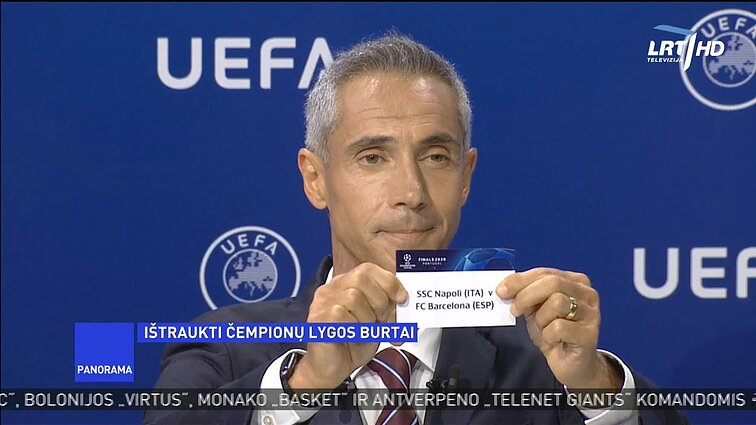 Sportas. Orai. Ištraukti UEFA Čempionų lygos burtai