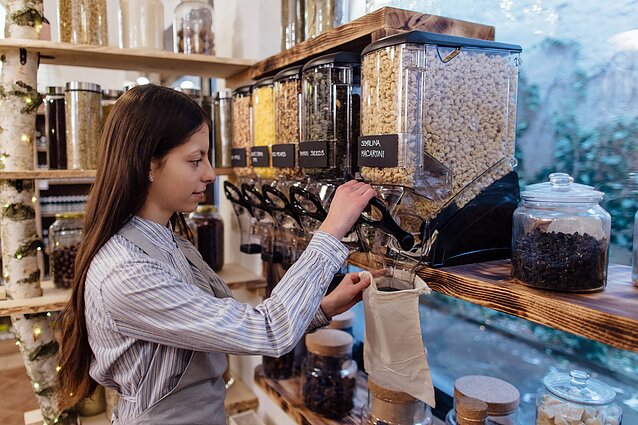 „Zero waste“ parduotuvės