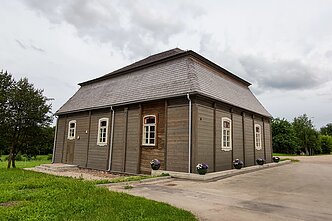 Camino Lituano. Pakruojo sinagoga.