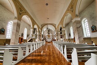 Camino Lituano. Pakruojo bažnyčia. 