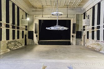 Inside the Former Railway Employee club in the Station Area