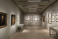 Inside the Tartle Gallery in Užupis
