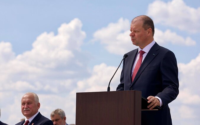Lithuanian Prime Minister Saulius Skvernelis Lithuanian Prime Minister Saulius Skvernelis