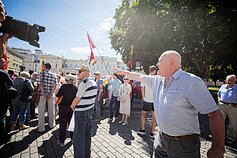Protest against Astravyets NPP in Vilnius Protest against Astravyets NPP in Vilnius