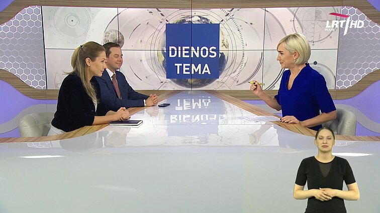 Dienos tema. EK atstovas apie derybas dėl ES ekonomikos gaivinimo: tai solidarumo ir vienybės testas (su vertimu į gestų k.)