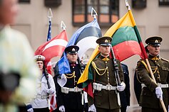 Lietuva, Latvija, Estija; vėliavos