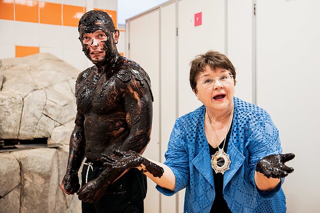 Zita Kelmickaitė lankosi Birštone