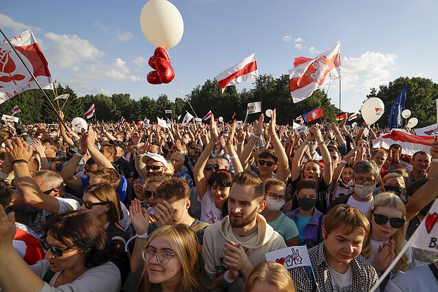 Opozicijos protestai Baltarusijoje