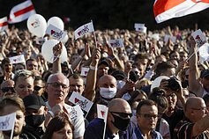 Opozicijos protestai Baltarusijoje