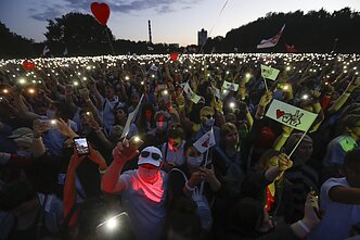 Opozicijos protestai Baltarusijoje
