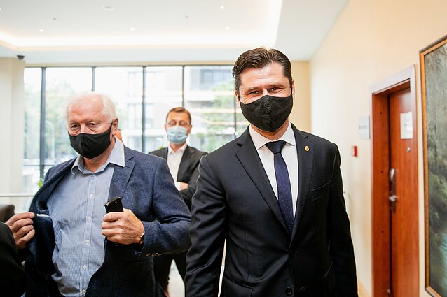 Antrai LFF prezidento kadencijai perrinktas Danilevičius: dėl Nacionalinio stadiono reikia belstis į Vyriausybę