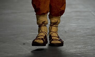 Kojinės su sandalais Kojinės su sandalais
