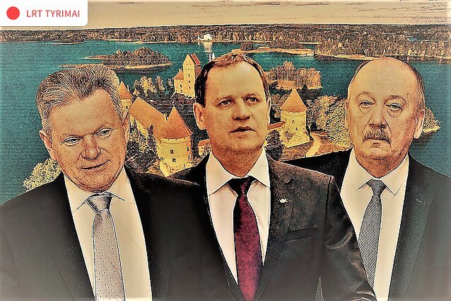 Jaroslavas Narkevičius, Valdemaras Tomaševskis, Michalas Mackevičius Jaroslavas Narkevičius, Valdemaras Tomaševskis, Michalas Mackevičius
