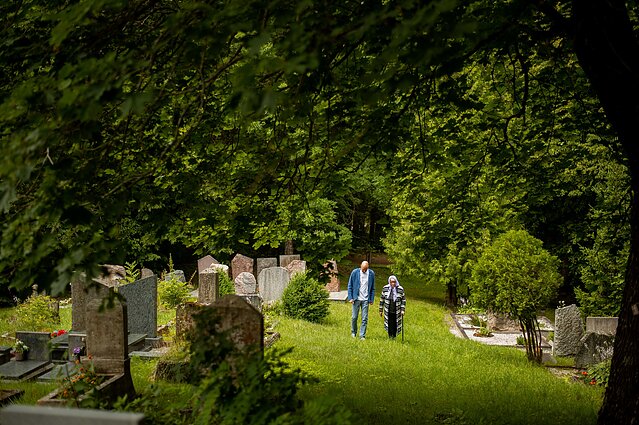 Naujosios karaimų kapinės Trakuose