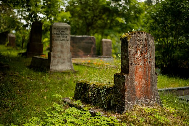 Naujosios karaimų kapinės Trakuose