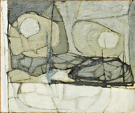 Rudolfas Baranikas, „Gimtinė“, 1952, aliejus, drobė; 122x102 cm. 