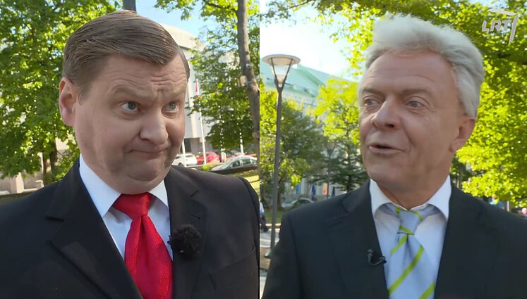 Dviračio žinios. Skvernelis Nausėdai: pasirodysit silpnas? Bet bent jau pasirodysit!