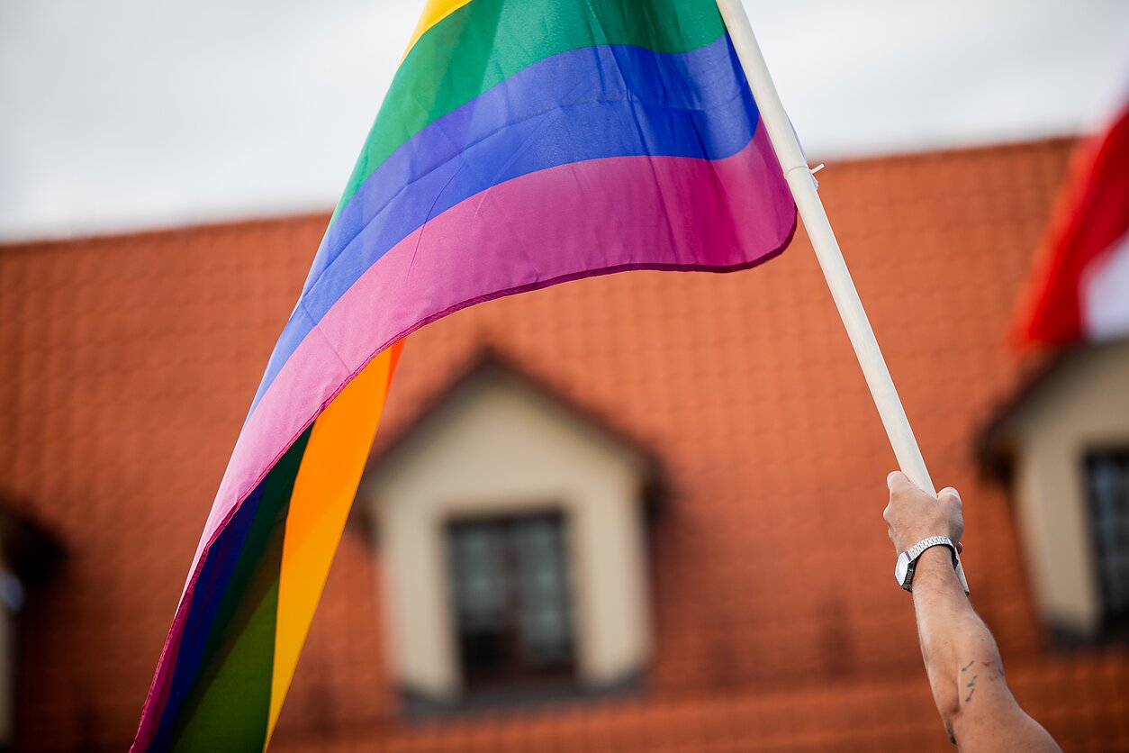 LGBTQ+ flag (associative image) LGBTQ+ flag (associative image)