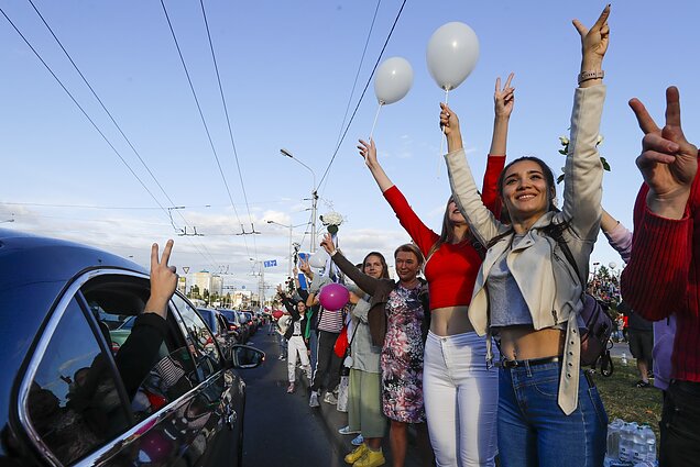 Protestai Baltarusijoje
