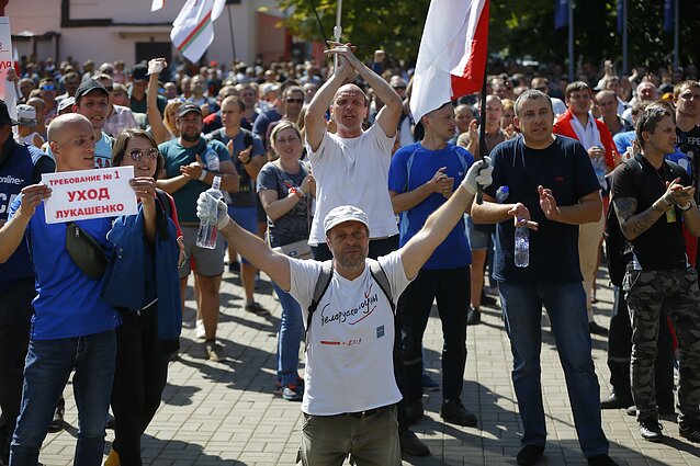 Protestai Baltarusijoje