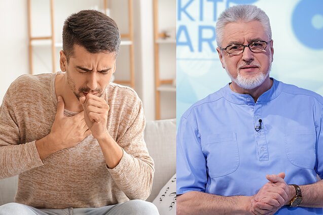 Klauskite daktaro. Atsakymai į klausimus apie COVID-19 ir nemalonaus jausmo gerklėje priežastys (su vertimu į gestų k.)