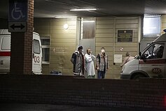  Rusijos opozicijos lyderis Aleksejus Navalnas ligoninėje