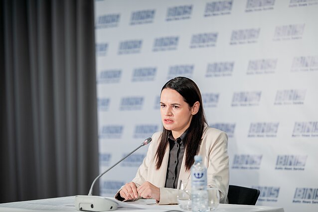 Žinios. Vilniuje Cichanouskaja susitiks su JAV sekretoriaus pavaduotoju Biegunu