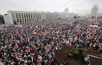 Protestai Baltarusijoje
