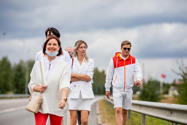 Renginio „Laisvės kelias“ dalyviai