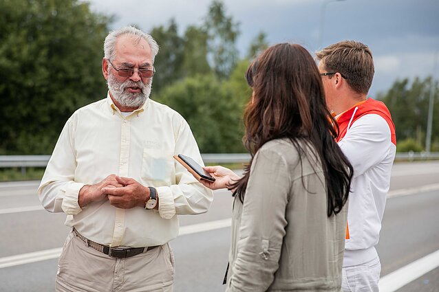 Renginio „Laisvės kelias“ dalyviai