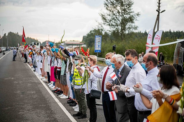 Žinios. Gyva žmonių grandinė „Laisvės kelias“ gali tapti rekordinė
