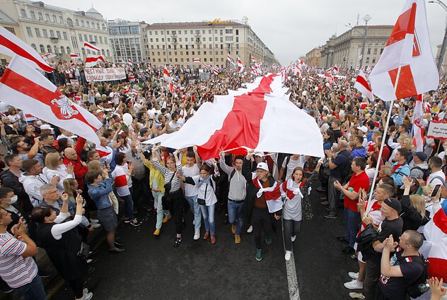 Protestas Minske