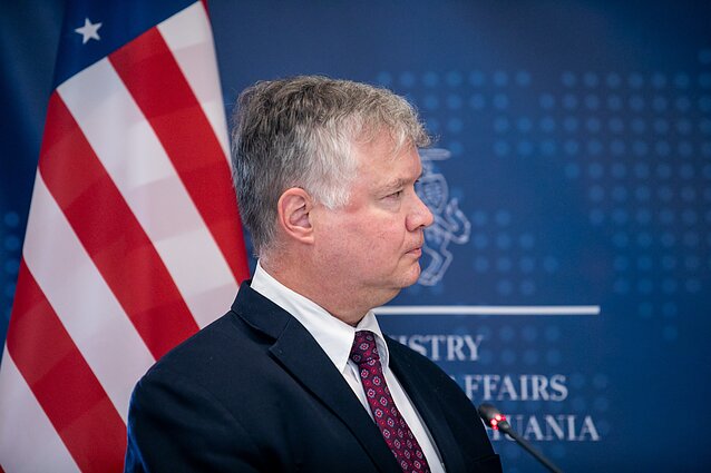 JAV valstybės sekretoriaus pavaduotojas Stephenas Biegunas 