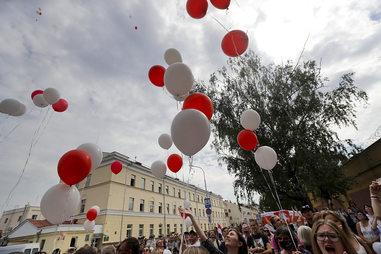 Protestai Baltarusijoje