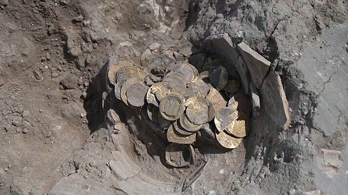 Jaunuoliai Izraelyje aptiko daugiau nei 1000 metų senumo lobį