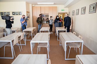 Algirdas Monkevičius lankėsi sostinės mokyklose Algirdas Monkevičius lankėsi sostinės mokyklose