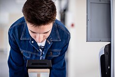 Vilniaus licėjus. Temperatūros jutiklis. Mokykla