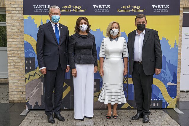 „Tartle“ parodos „1918–1945/Kaunas–Vilnius“ atidarymas