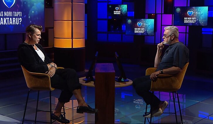 „Klauskite daktaro“ žaidime jėgas išbandęs Juozas Statkevičius: negalėčiau būti daktaru