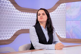 Sviatlana Cichanouskaja LRT TELEVIZIJOS laidoje „Dienos tema“