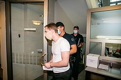 Teroro aktą Vilniuje įvykdyti pasikėsinęs studentas Gediminas Beržinskas Teroro aktą Vilniuje įvykdyti pasikėsinęs studentas Gediminas Beržinskas