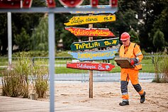 Ardomas paplūdimys Lukiškių aikštėje Ardomas paplūdimys Lukiškių aikštėje