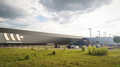 Vakarų medienos grupės (VMG) medienos drožlių plokščių gamykla