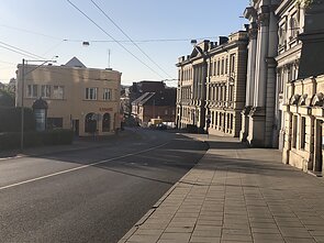 J. Basanavičiaus gatvė šiandien J. Basanavičiaus gatvė šiandien