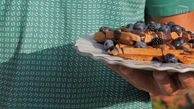 „Į sveikatą!" receptas – baltyminiai vafliai