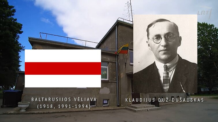 Kas sieja buvusią Jakų radijo stotį ir Baltarusijos nacionalinę vėliavą?