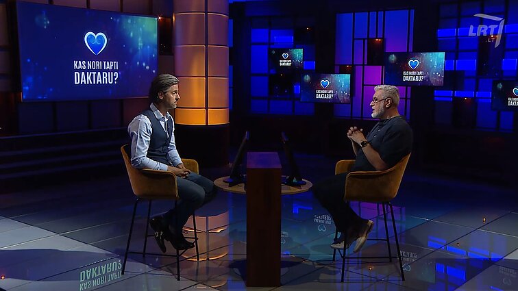 Vytautas Rumšas jaunesnysis: noriu pasitikrinti, ar gerai įsiskaičiau į Unikausko knygą