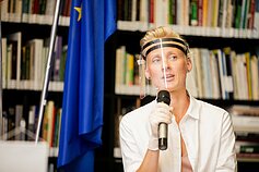 Kultūros lyderių diskusija „Dabarties iššūkiai rinkimų kontekste“. Gintarė Masteikaitė