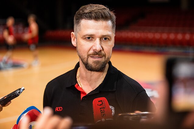 Sportas. Orai. Vilniaus „Rytas“ vis dar verčiasi be kelių krepšininkų, tačiau treneriui sezono tikslai aiškūs